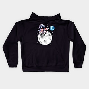 Here first! Moon Landing 1969-2019 50th Anniversary. Kids Hoodie